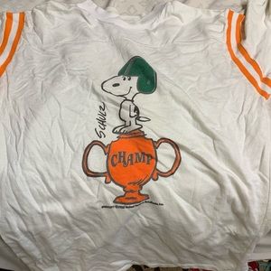 Vintage Snoopy Mid-Sleeve shirt
